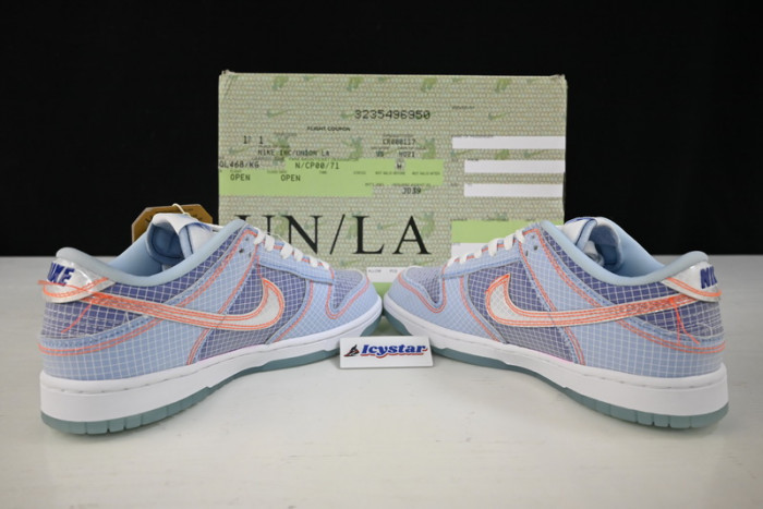 Union X Nike Dunk Low Blue DJ9649-400
