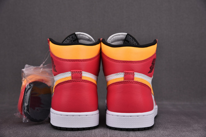 Air Jordan 1 Light Fusion Red 555088-603