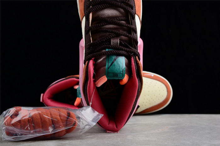 Nike SB Dunk Canvas/Mid Soft Pink-Burnt Brown DJ1173-700