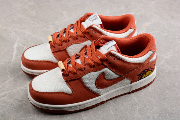 Nike Dunk Low “Sun Club” White Brown DR5475-100