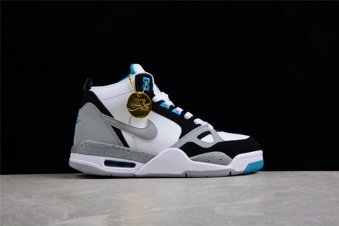 Nike Air Flight 13 Mid White Wolf Grey Tropical Teal Black 579961-102