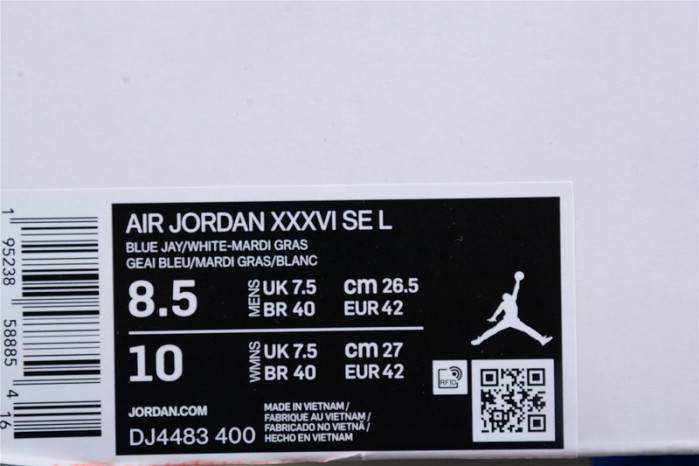 Nike Air Jordan 36 PE Luka Doncic DJ4483-400