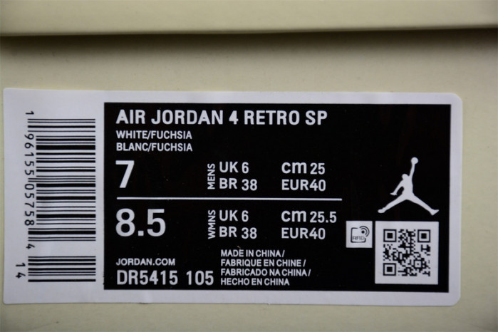 Jordan 4 Retro SB Pine Purple