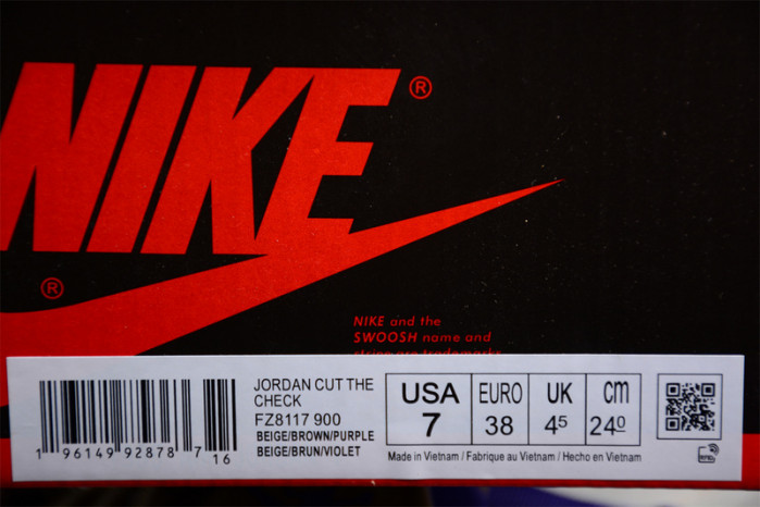 Travis Scott x Jordan Cut The Check