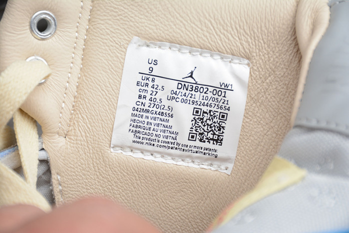 Union x Air Jordan 2 Grey Fog DN3802-001