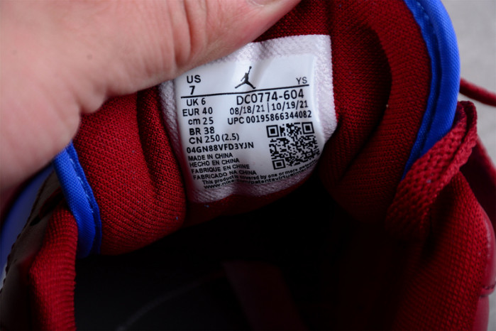 Jordan 1 Low Pomegranate Medium Blue (W) DC0774-604