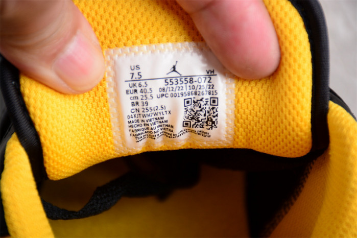 Air Jordan 1 Low “ Yellow Ochre” 553558-072