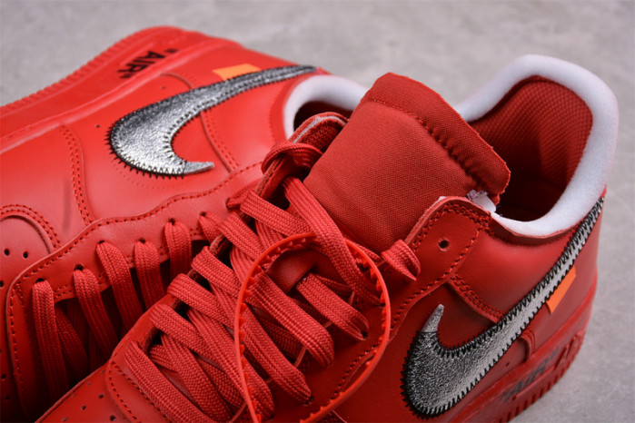 NIKE OF X AIR FORCE 1 LOW RED
