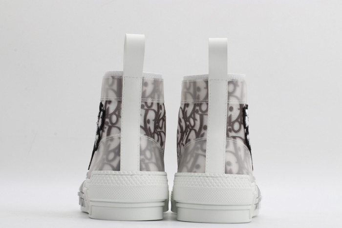 B23 Oblique High Top Sneakers white T004801-1070