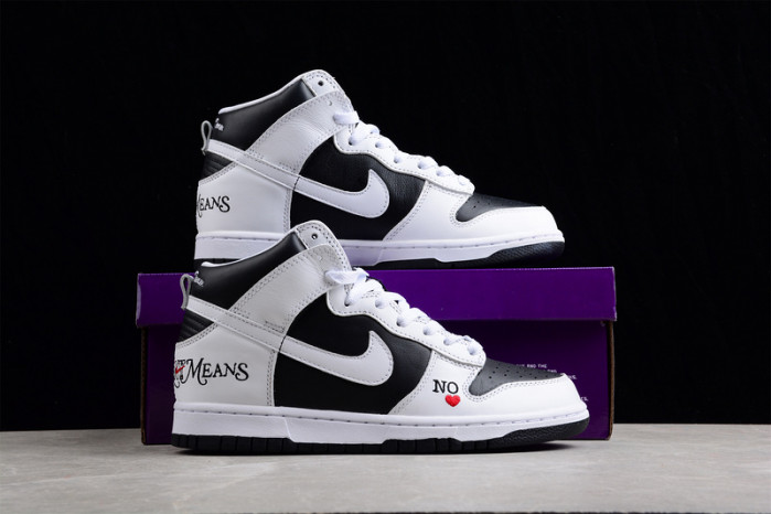 nike sb dunk high S*p*e by any means black dn3741-002