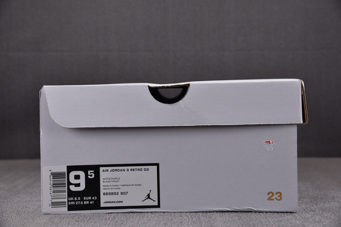 AIR JORDAN 3 RETRO KOBE BRYANT PE 869802-907
