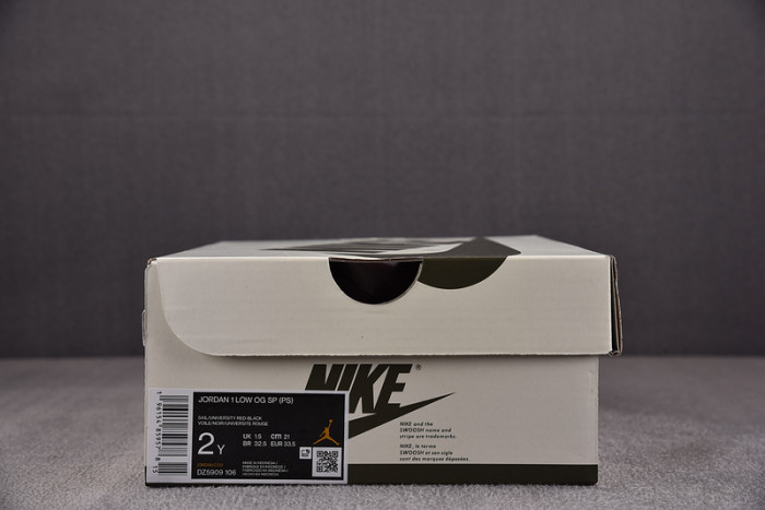 Toddler TRAVIS SCOTT X AIR JORDAN 1 LOW OG PS 