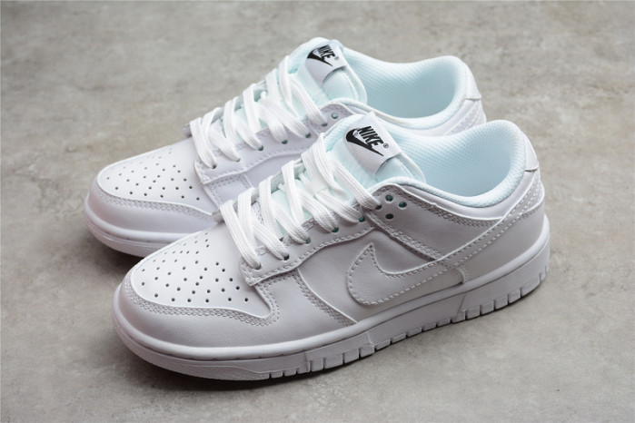 Nike Dunk Low Triple White (2021) (W) DD1503-109