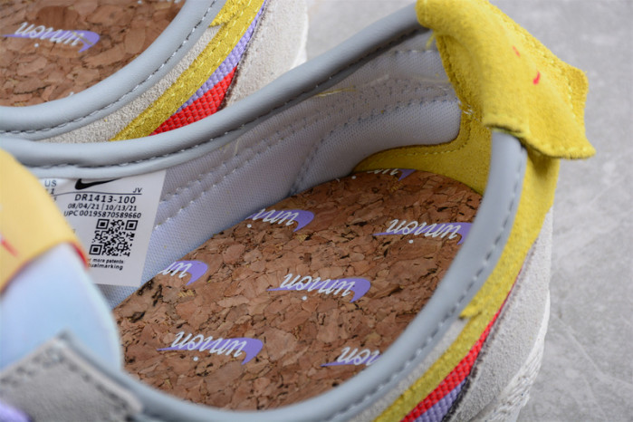 UNION X NIKE CORTEZ YELLOW PURPLE RED DR1413-100