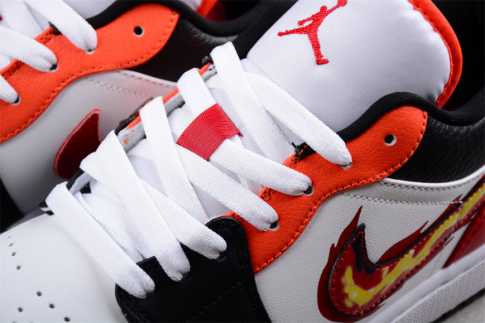 Air Jordan 1 Low GS Flaming FJ7222-101