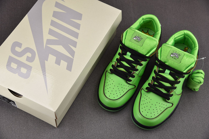 Nike SB Dunk Low The Powerpuff Girls Buttercup FZ8319-300