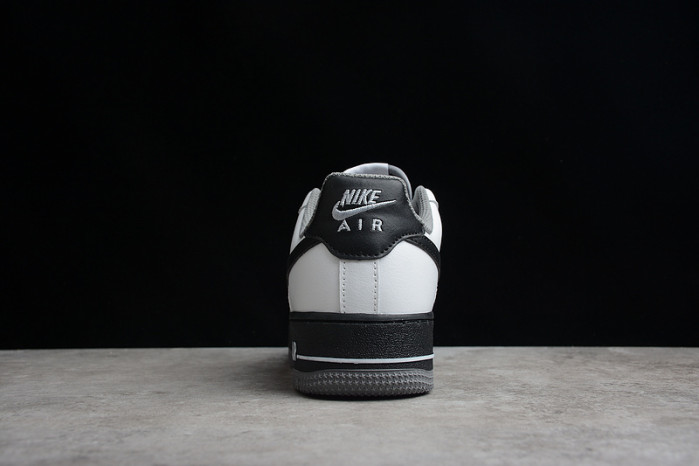 Nike Air Force 1 Low White Dark Grey Black Shoes 553689-609