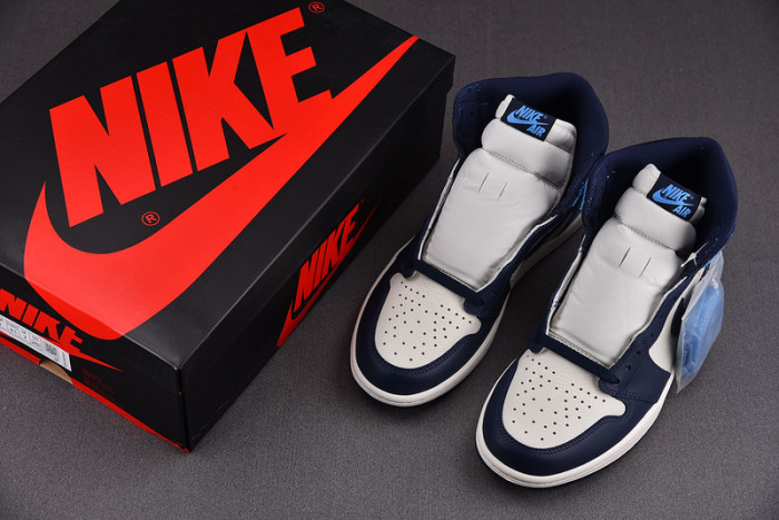 Air Jordan 1 Obsidian University Blue 555088-140