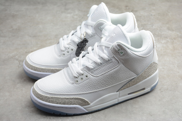 Air Jordan 3 Retro Triple White 136064-111