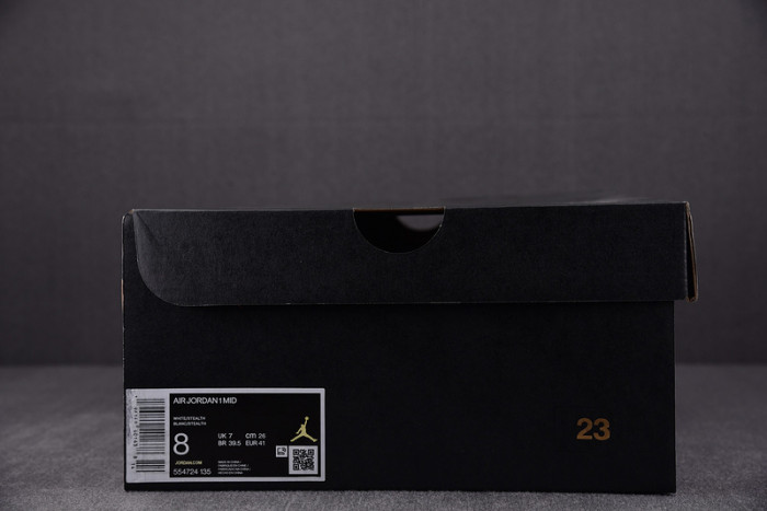 Air Jordan 1 Mid Neutral Grey 554724-135