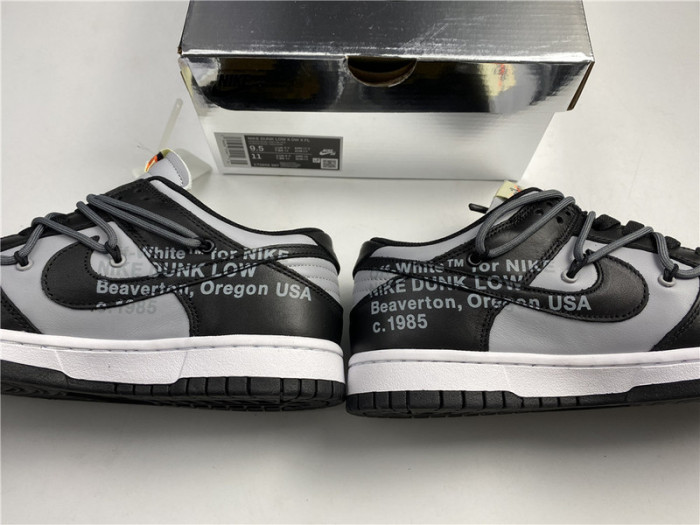 OFW x Nike Dunk Low Black Salt CT0856 007