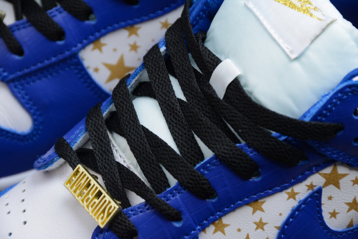 S*p*e x nike sb dunk low "blue stars" dh3228-100