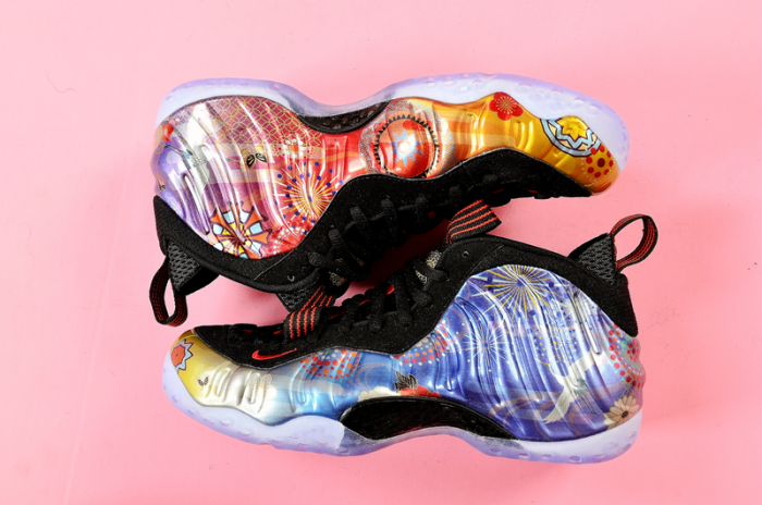 NIKE AIR FOAMPOSITE ONE LNY QS "LUNAR NEW YEAR 2018" AO7541-006