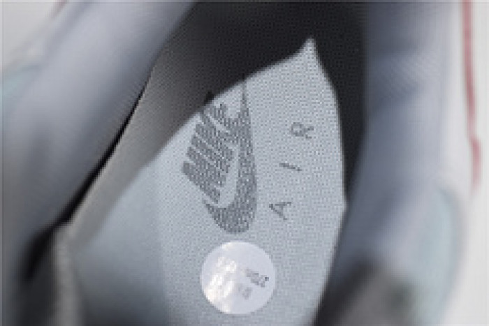 NIKE Air Max 95 Essential Mens White-Grey-Red Running Shoes 749766 103